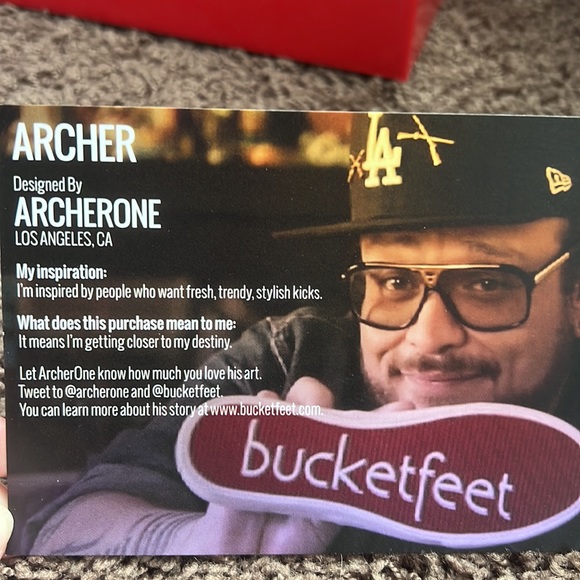 NWT Bucketfeet sneakers size 2Y - Picture 4 of 5